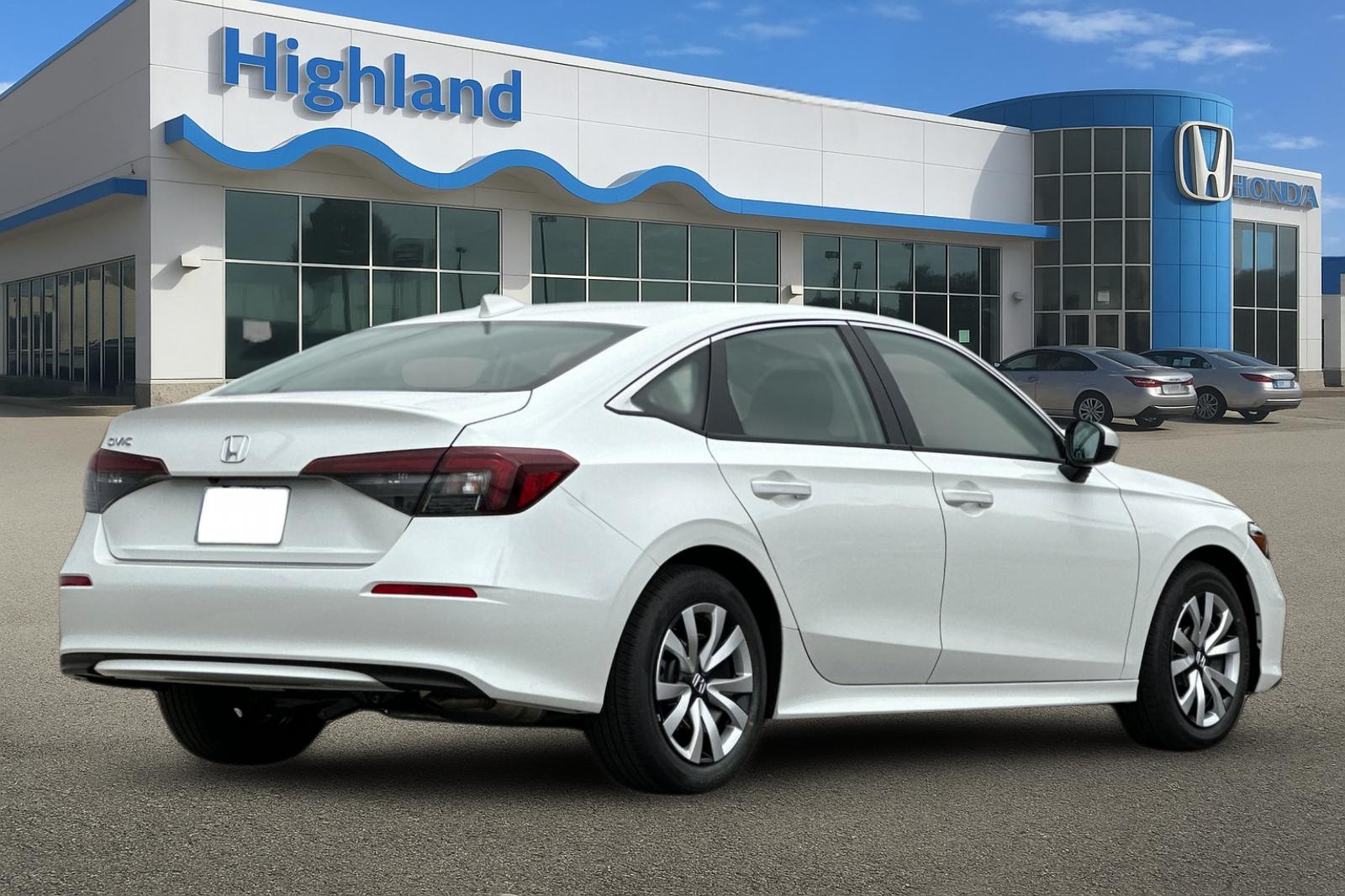 New 2026 Platinum White Pearl Honda 2WD LX image 5