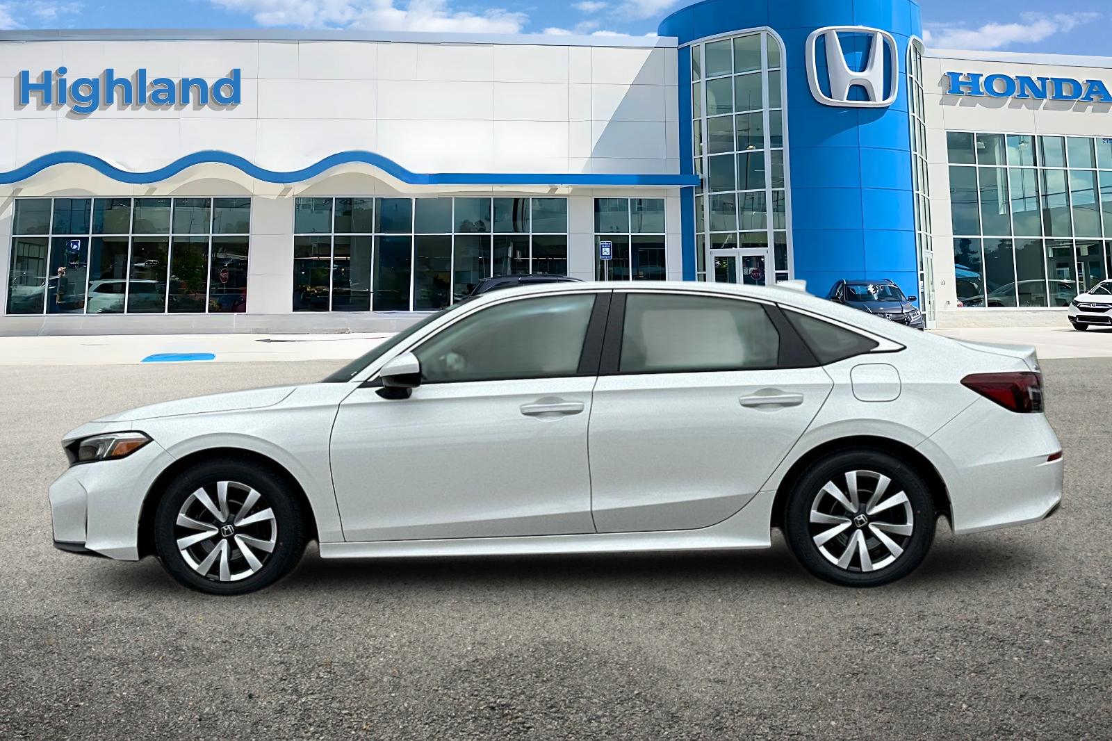 New 2026 Platinum White Pearl Honda 2WD LX image 2