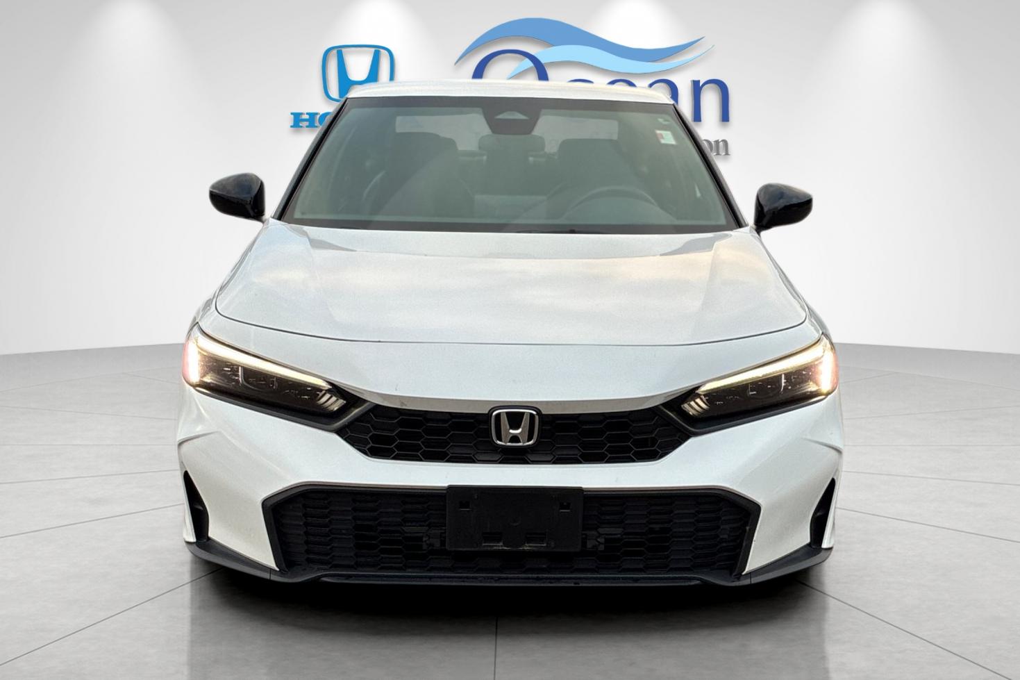 Used 2025 Platinum White Pearl Honda Sport image 6