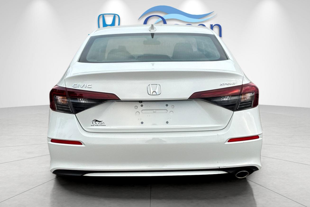 Used 2025 Platinum White Pearl Honda Sport image 4
