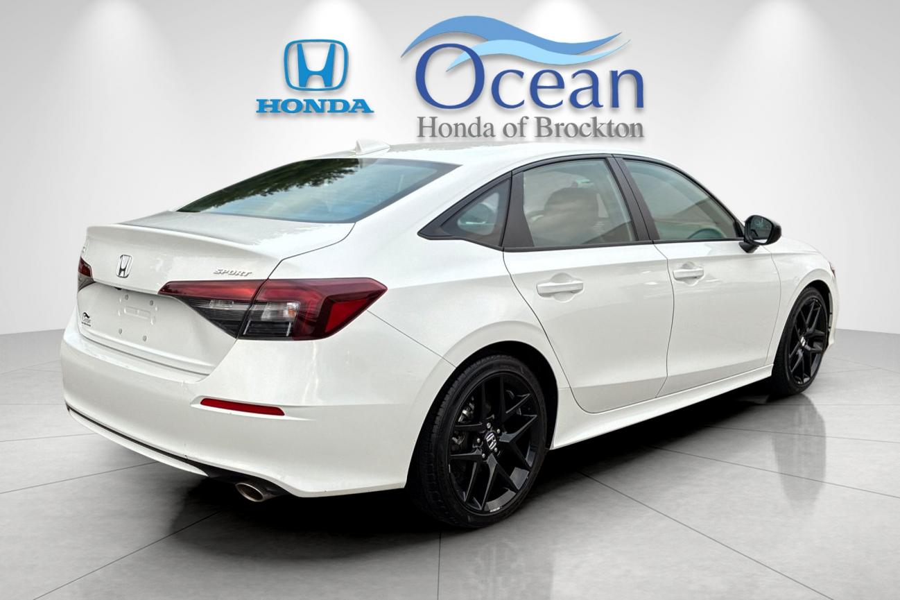 Used 2025 Platinum White Pearl Honda Sport image 3