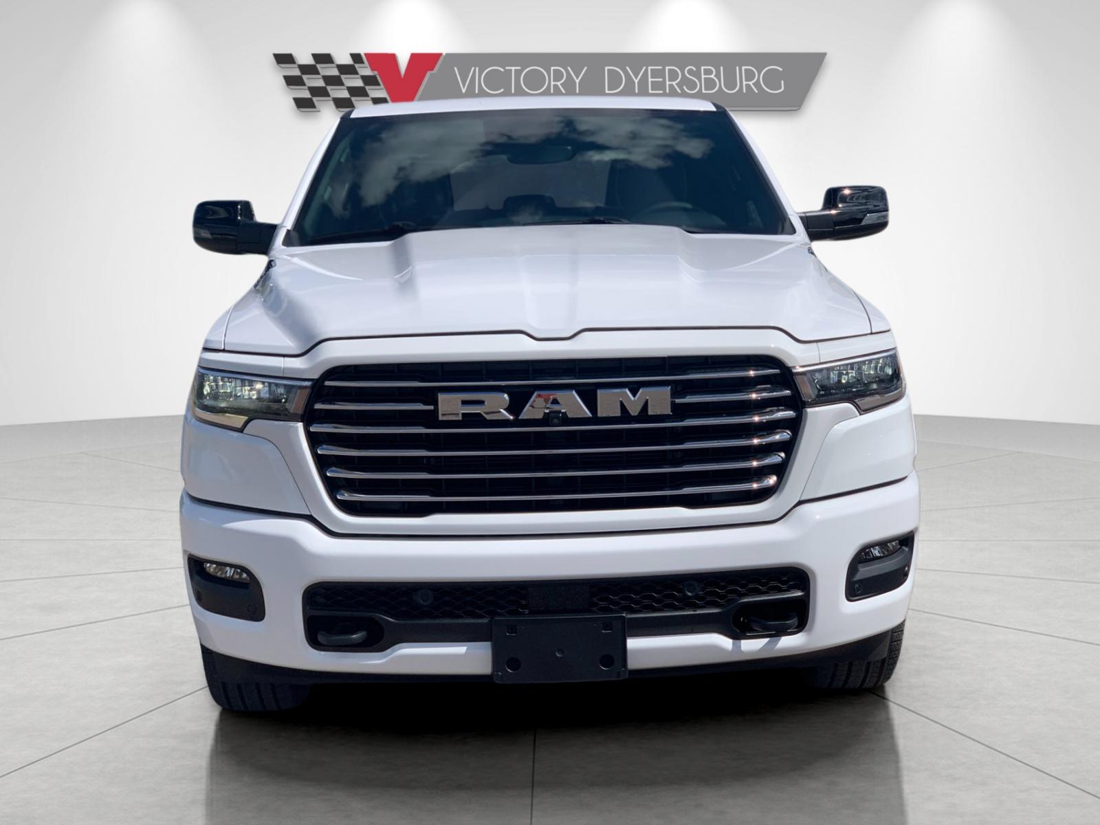 New 2027 Bright White Clear-Coat Exterior Paint RAM Laramie image 9