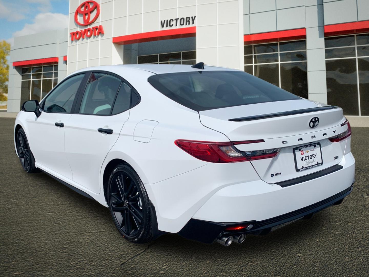 New 2026 White Toyota SE Nightshade image 5