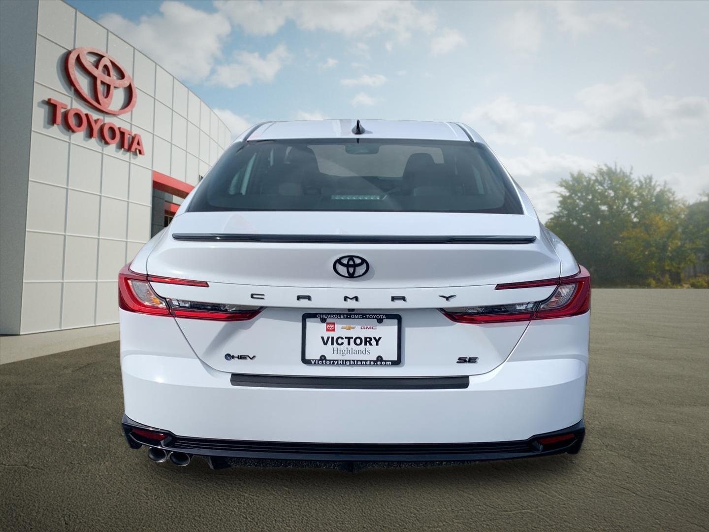 New 2026 White Toyota SE Nightshade image 4