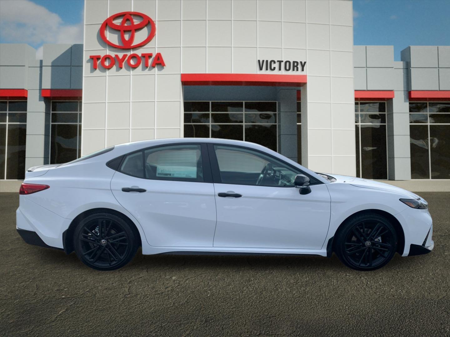 New 2026 White Toyota SE Nightshade image 2
