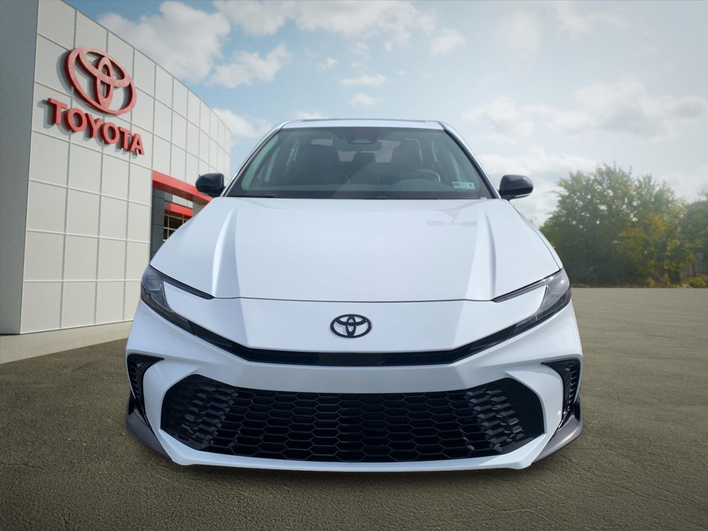 New 2026 White Toyota SE Nightshade image 8