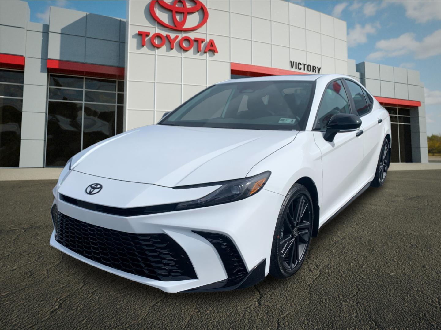 New 2026 White Toyota SE Nightshade image 7