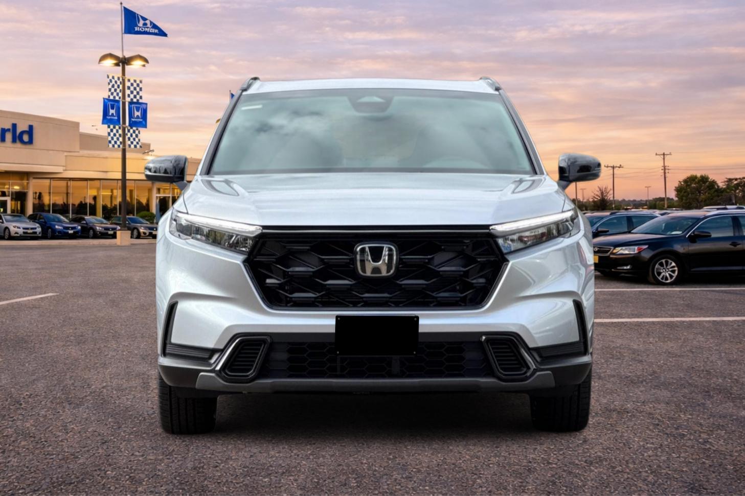 New 2027 Solar Silver Metallic Honda Sport image 9