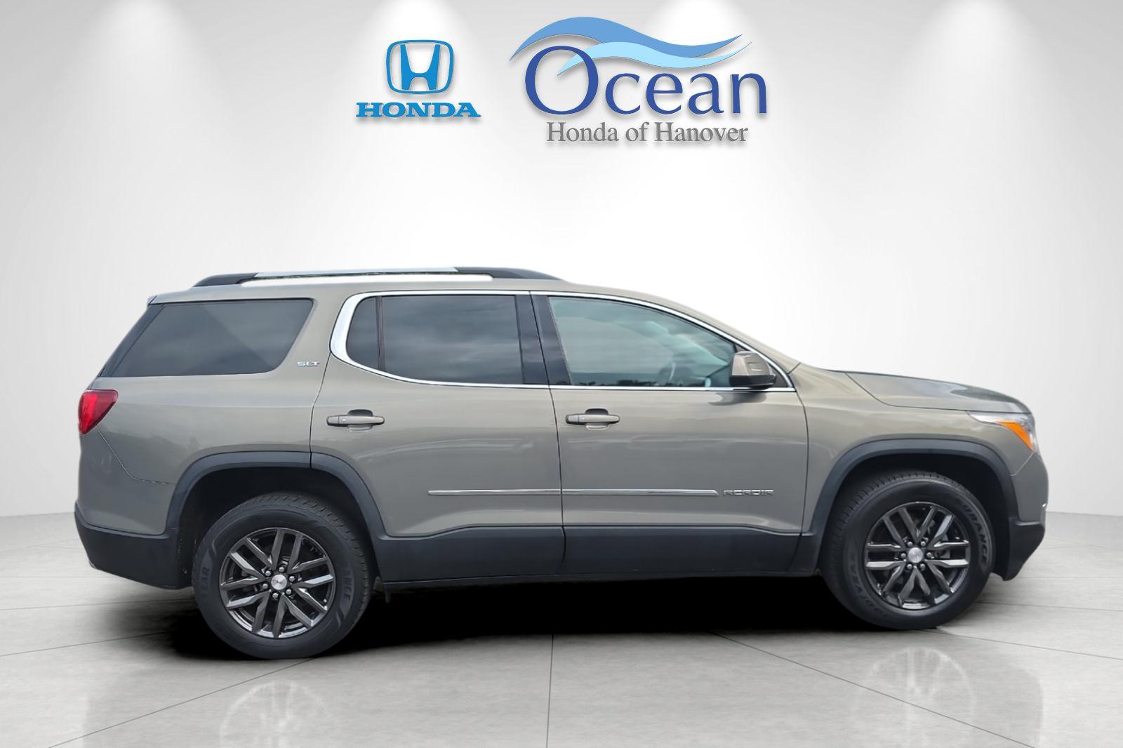 Used 2019 GMC Acadia SLT-1 with VIN 1GKKNULS2KZ110369 for sale in Hanover, MA