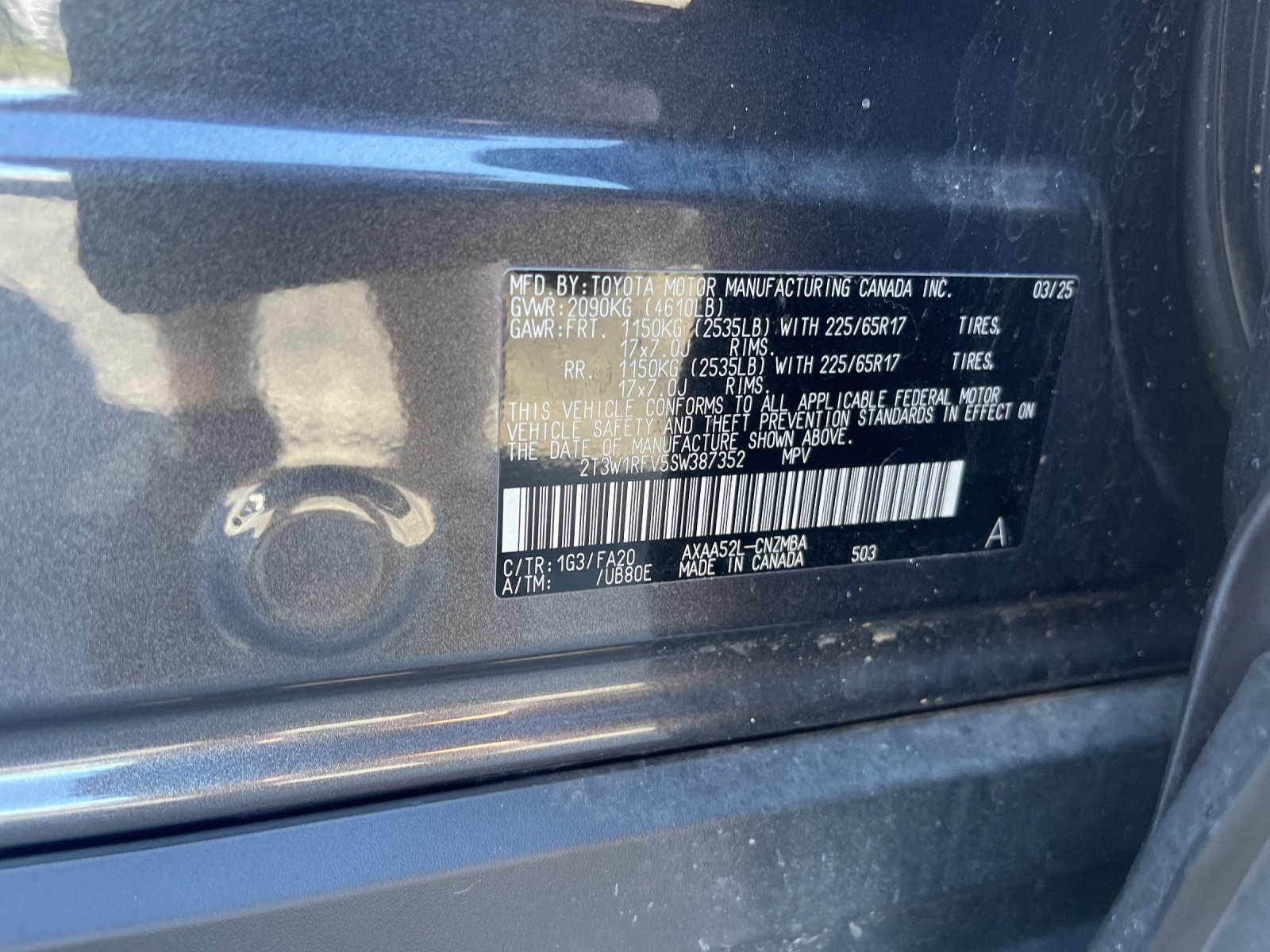 Used 2025 Gray Toyota XLE image 34