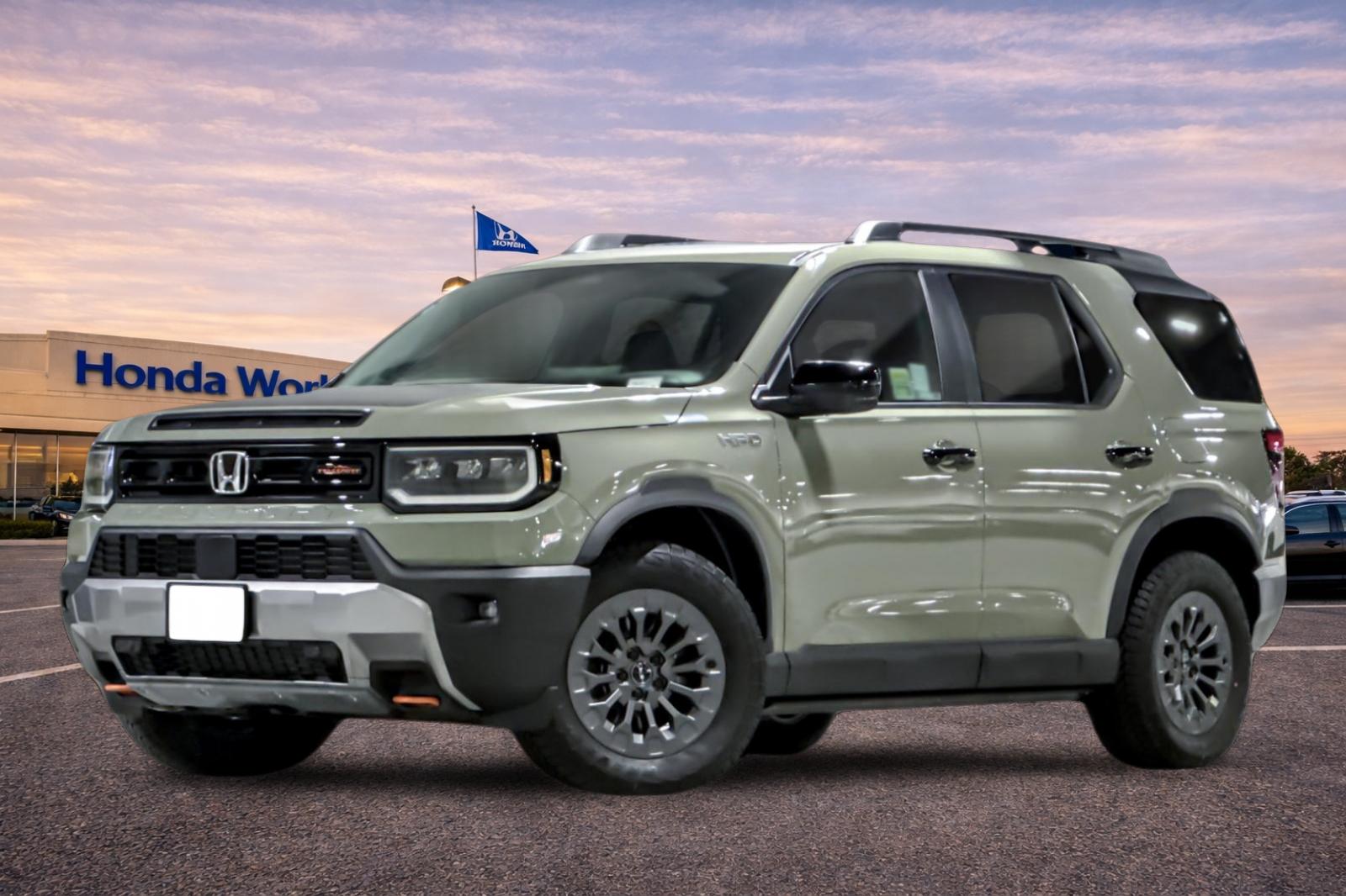 New 2026 Ash Green Metallic Honda TrailSport image 8