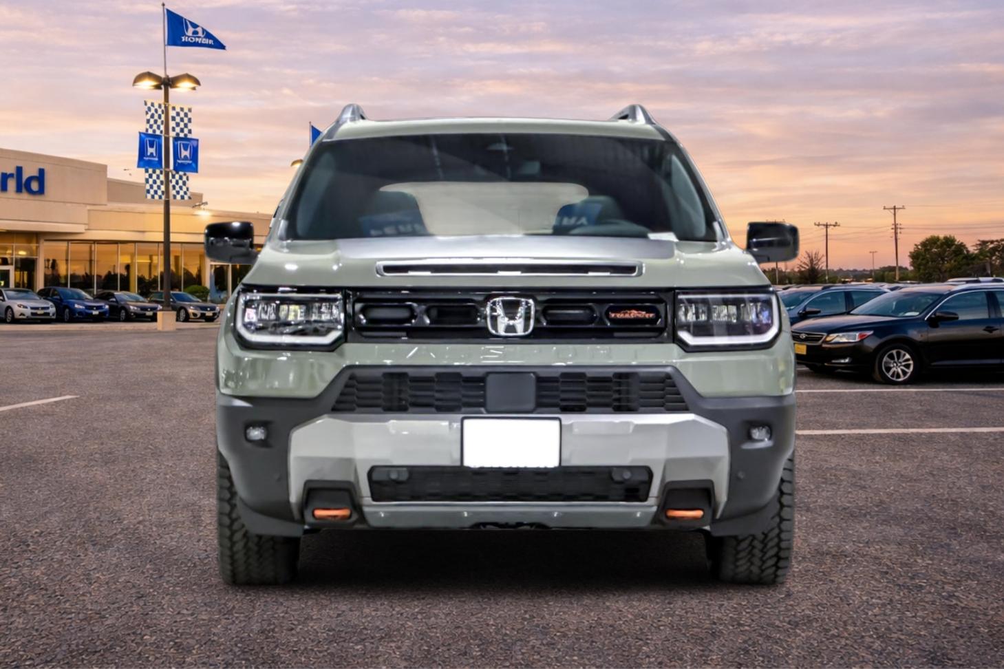 New 2026 Ash Green Metallic Honda TrailSport image 9