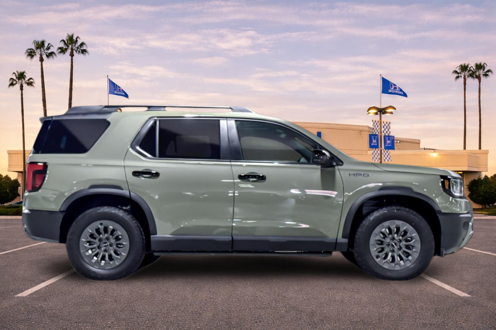 New 2026 Ash Green Metallic Honda TrailSport image 3