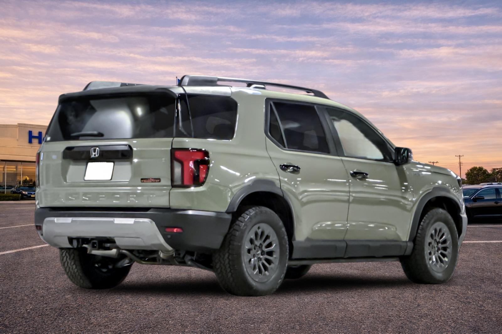 New 2026 Ash Green Metallic Honda TrailSport image 4