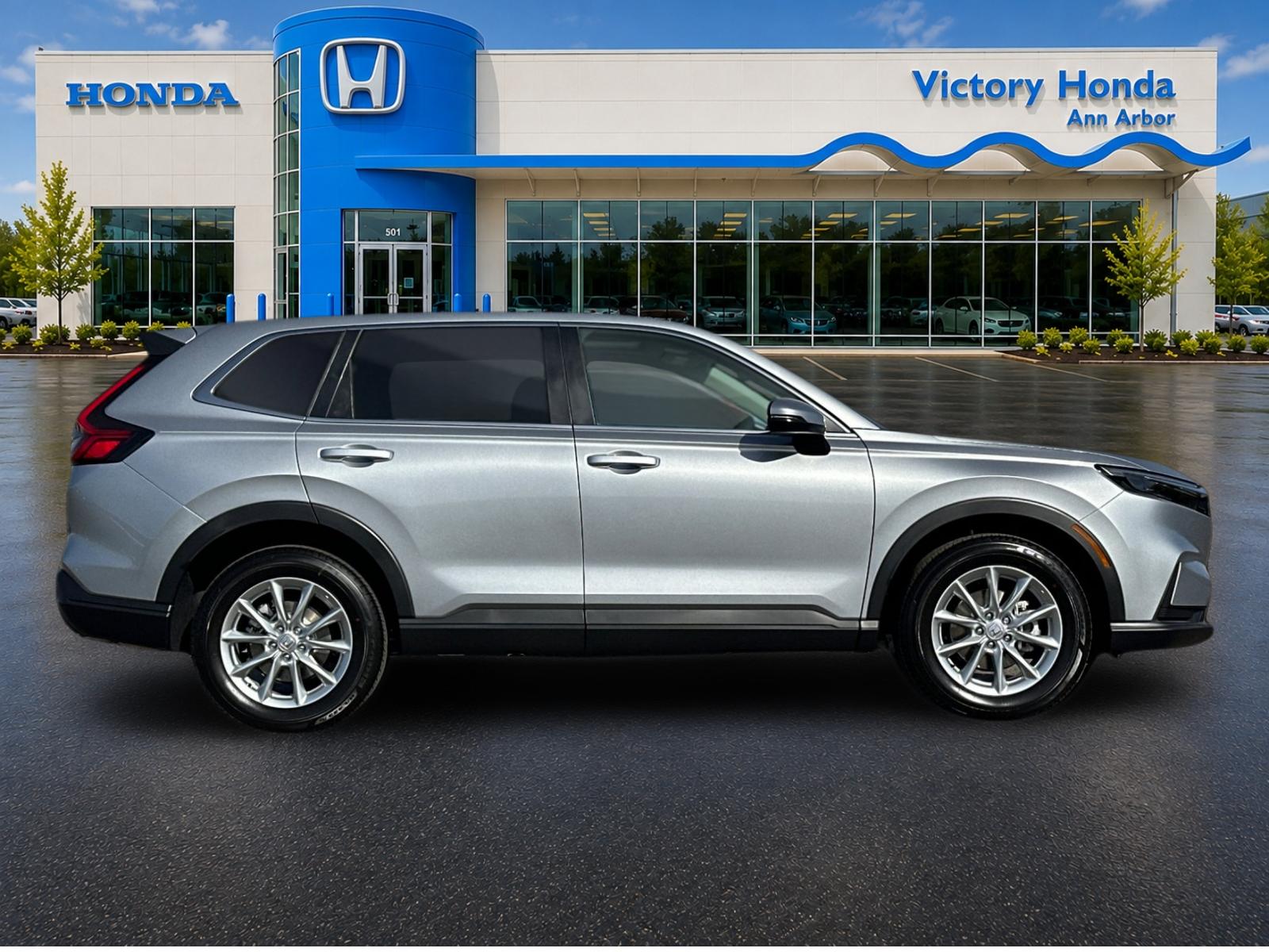 New 2027 Platinum White Pearl Honda EX AWD image 4