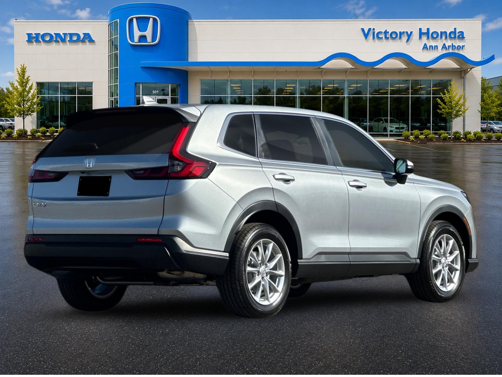 New 2027 Platinum White Pearl Honda EX AWD image 5