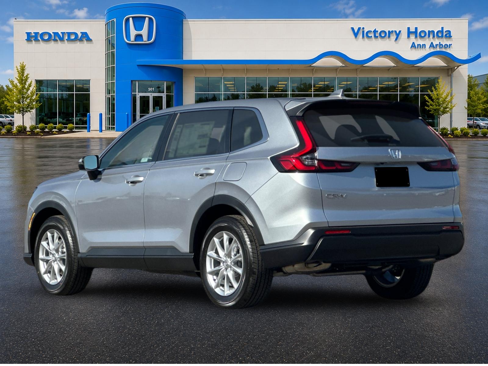New 2027 Platinum White Pearl Honda EX AWD image 7