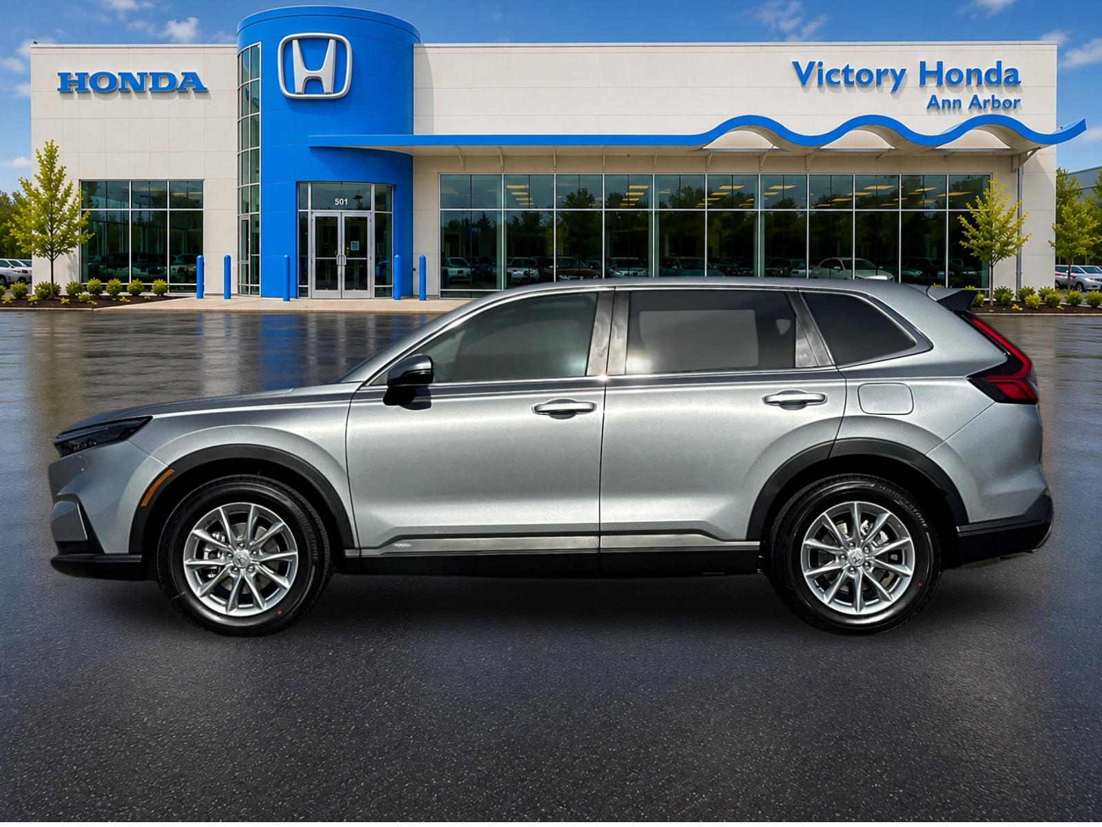 New 2027 Platinum White Pearl Honda EX AWD image 8