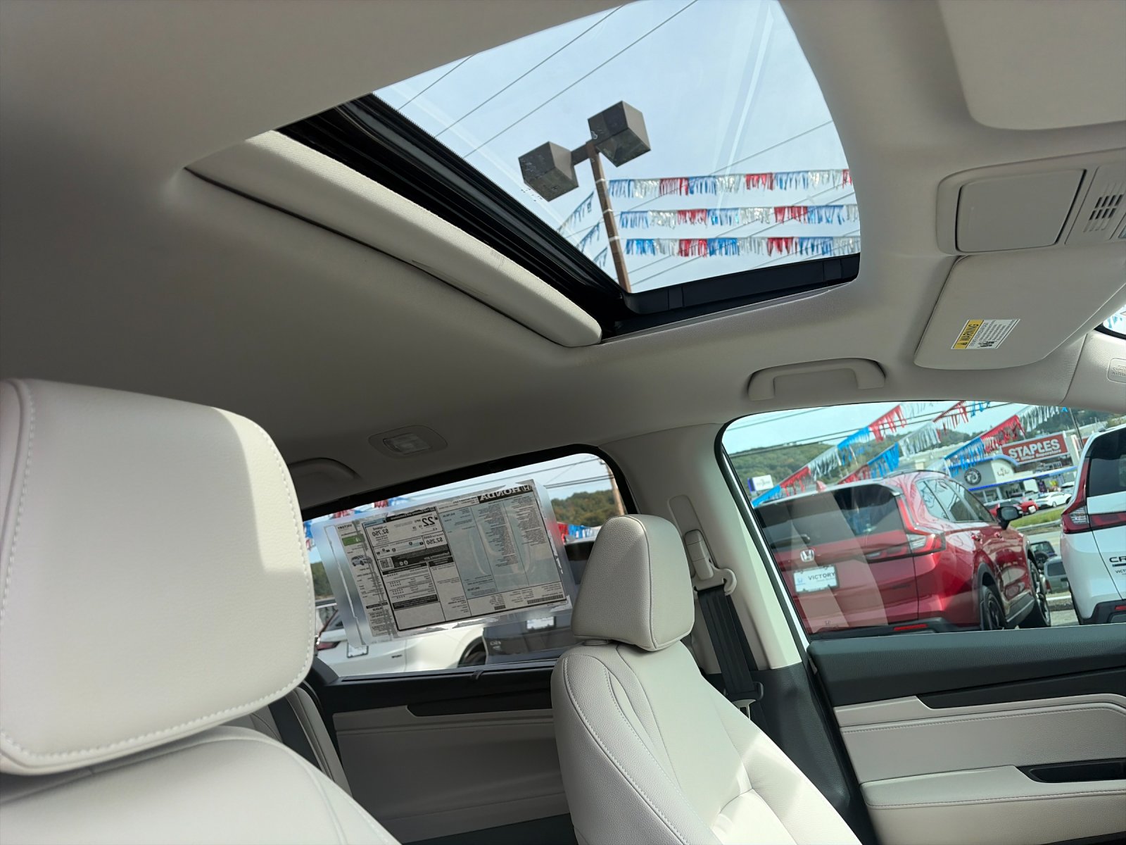 New 2026 Platinum White Pearl Honda EX-L image 20