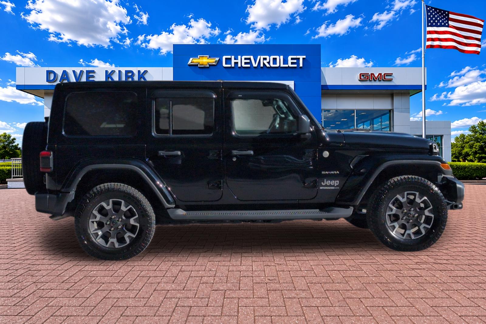 Used 2024 Black Jeep Sahara image 2