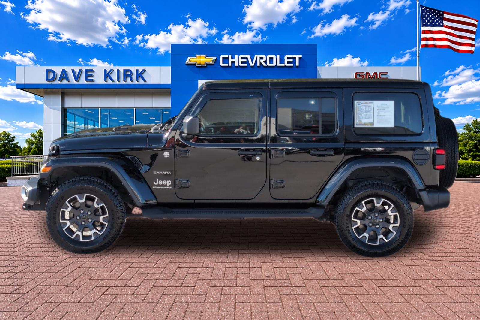 Used 2024 Black Jeep Sahara image 6
