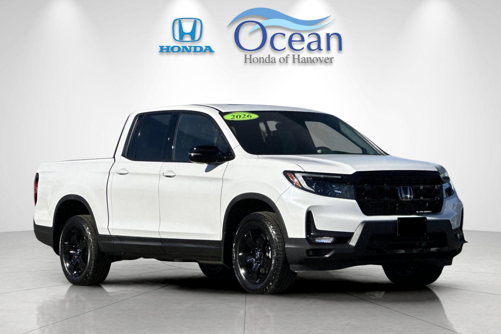 New 2026 Platinum White Pearl Honda Black Edition image 7