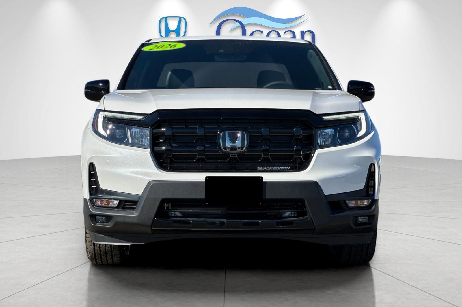 New 2026 Platinum White Pearl Honda Black Edition image 8