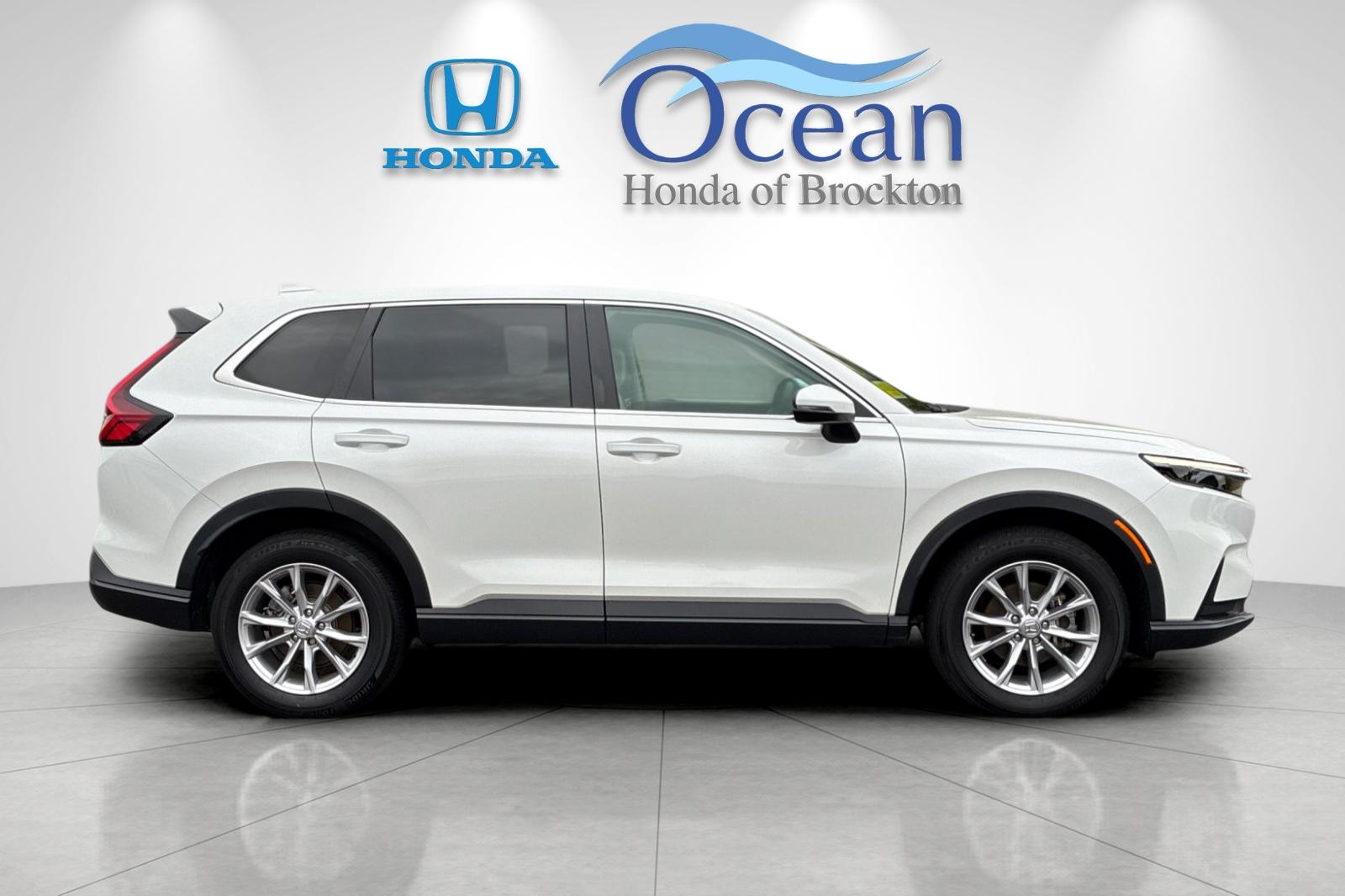 Used 2024 Platinum White Pearl Honda EX image 2