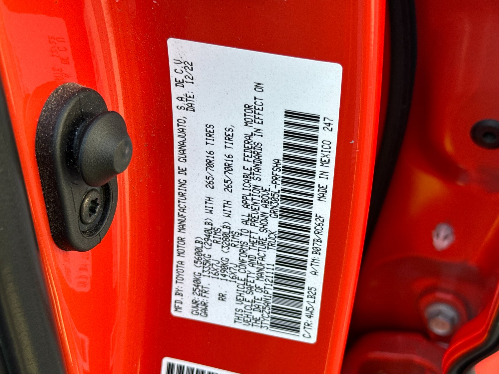 Used 2023 Orange Toyota TRD Pro image 26