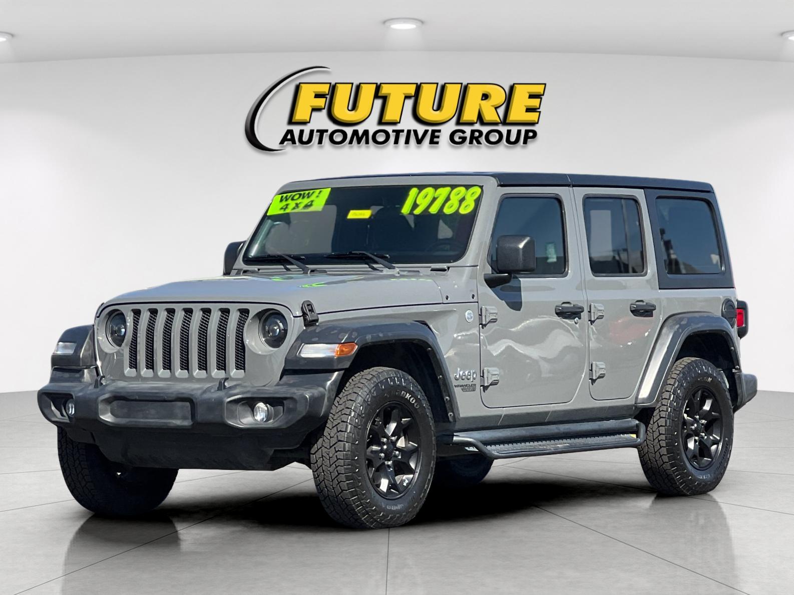 Used 2018 Gray Jeep Unlimited Sport image 7