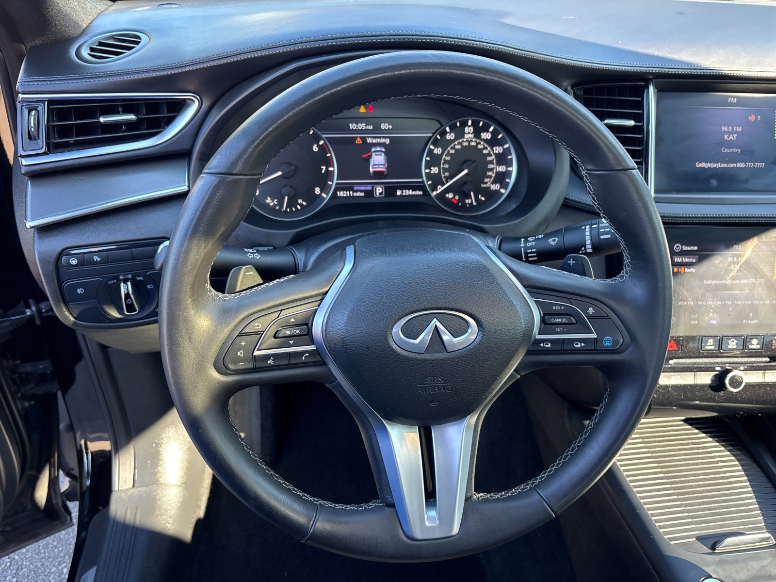 Certified Used 2023 Black Obsidian INFINITI LUXE image 17
