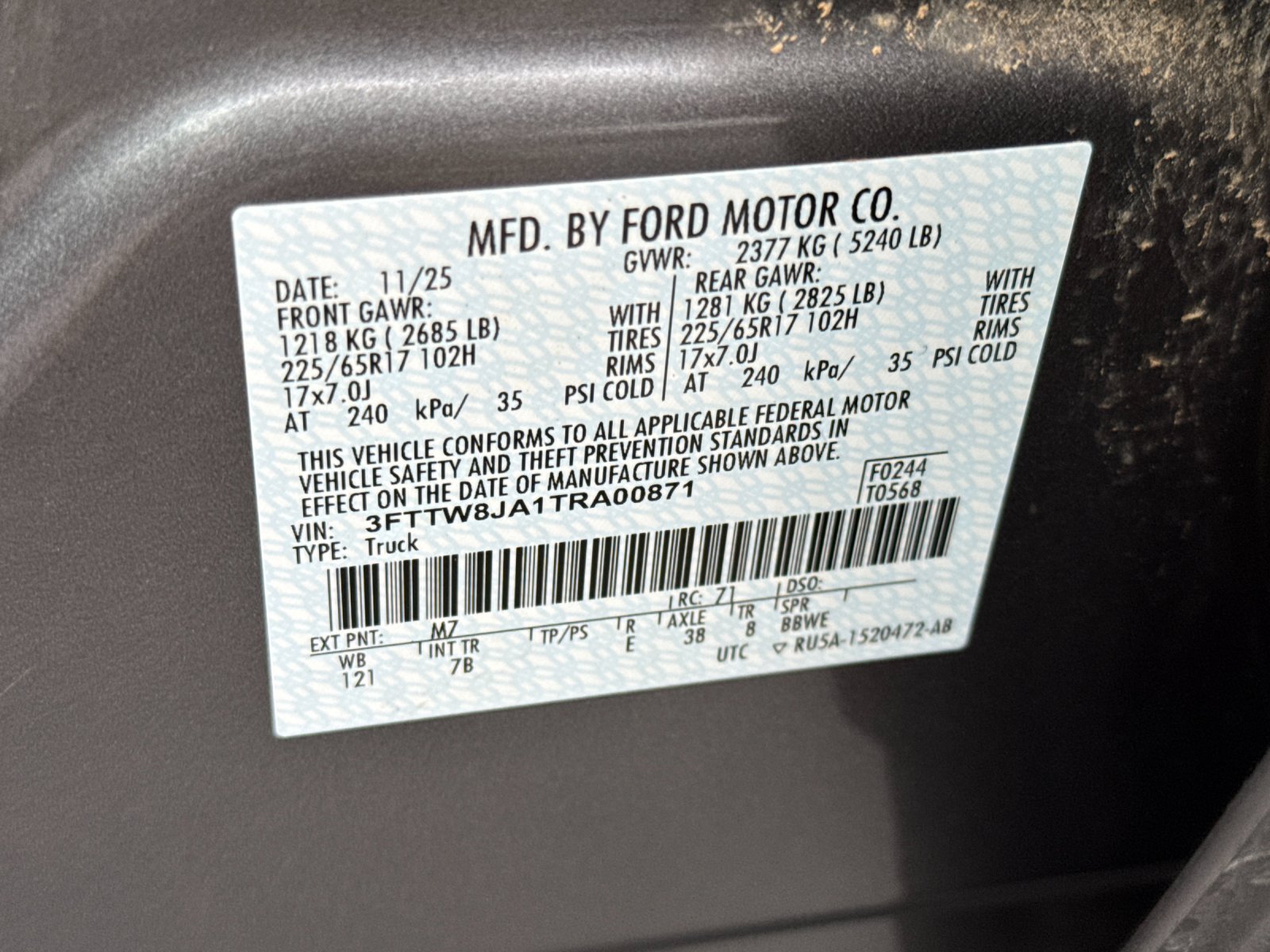 Used 2026 Gray Ford XLT image 26