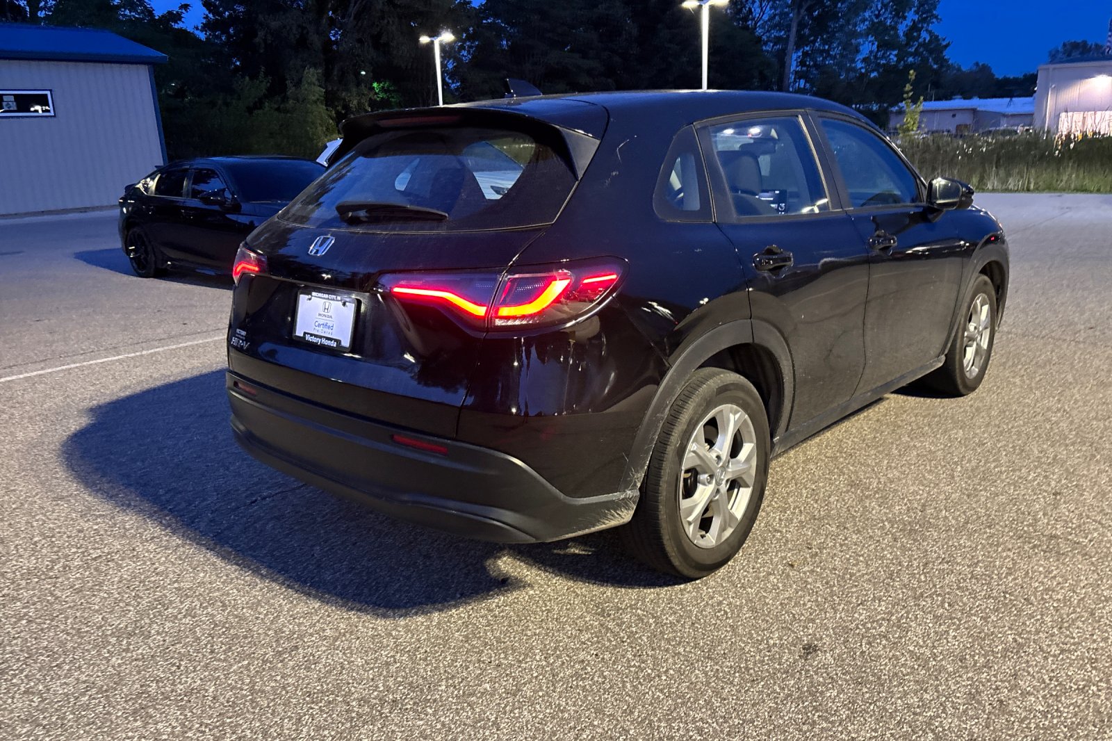 Certified Used 2025 Crystal Black Pearl Honda LX image 5