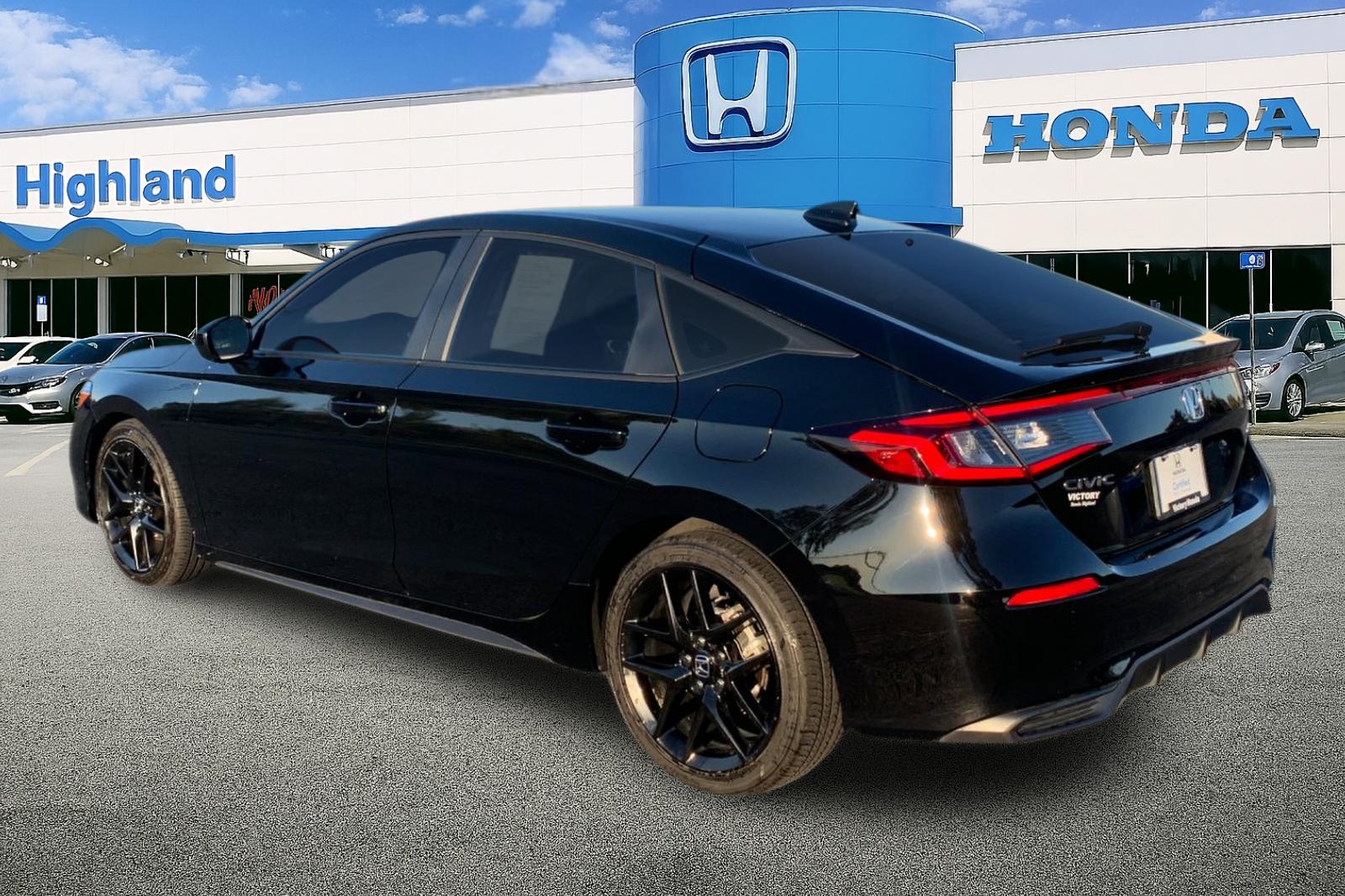 Certified Used 2025 Crystal Black Pearl Honda Sport image 3
