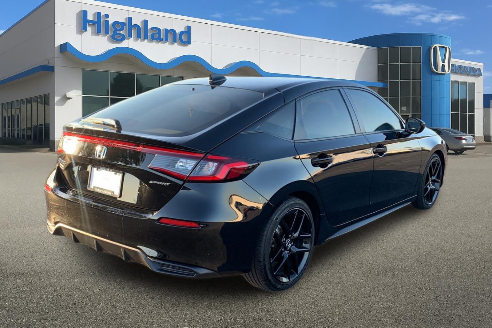 Certified Used 2025 Crystal Black Pearl Honda Sport image 5