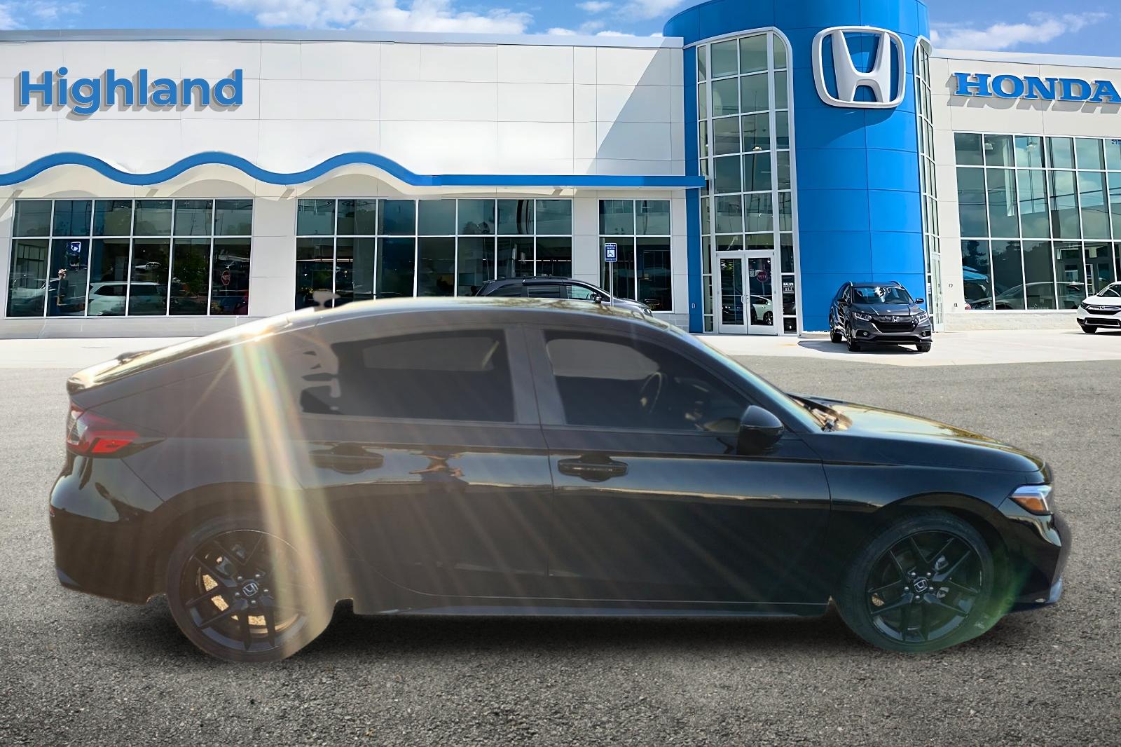 Certified Used 2025 Crystal Black Pearl Honda Sport image 6