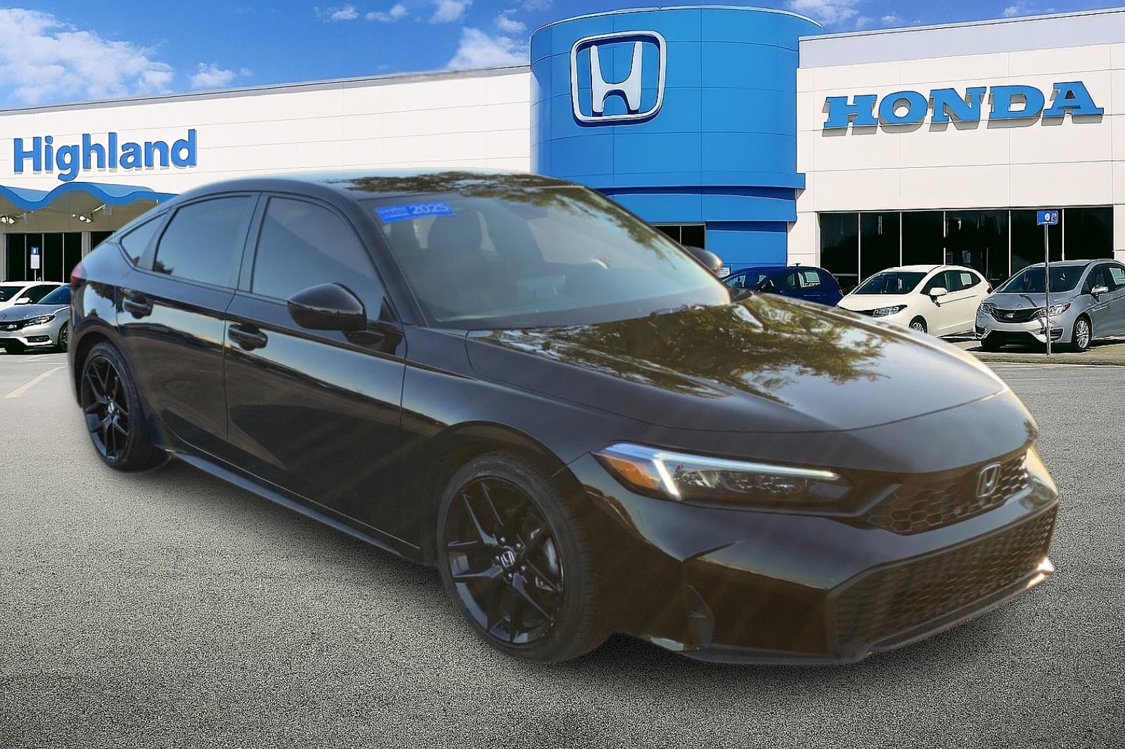 Certified Used 2025 Crystal Black Pearl Honda Sport image 7