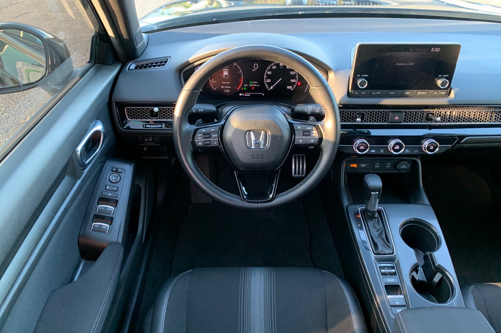 Certified Used 2025 Crystal Black Pearl Honda Sport image 18