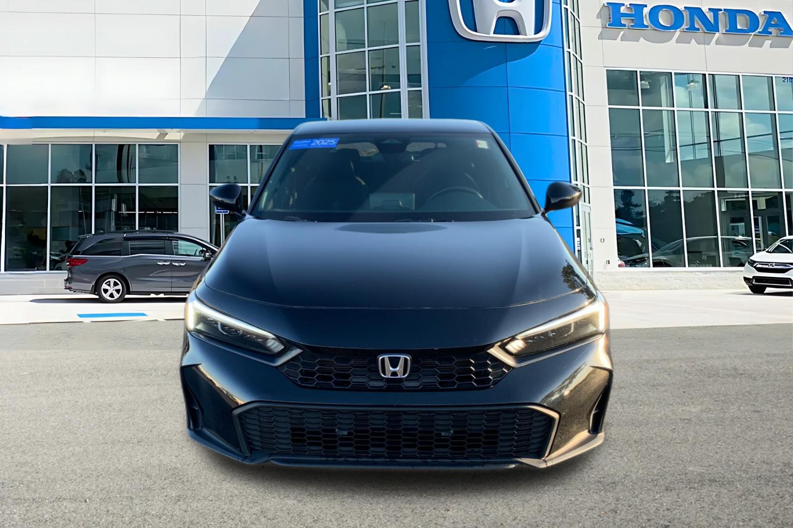 Certified Used 2025 Crystal Black Pearl Honda Sport image 8