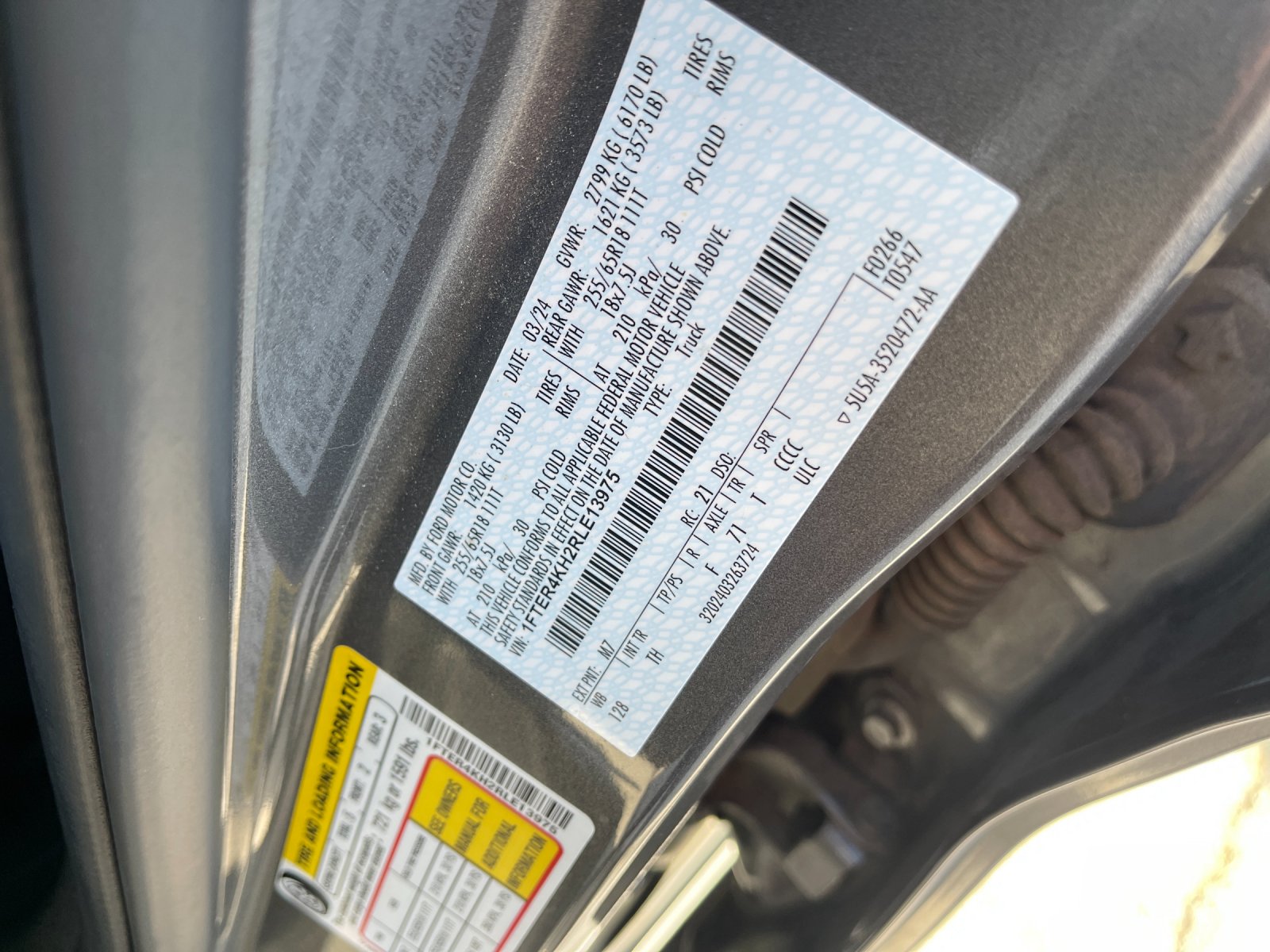 Used 2024 Gray Ford Lariat image 33