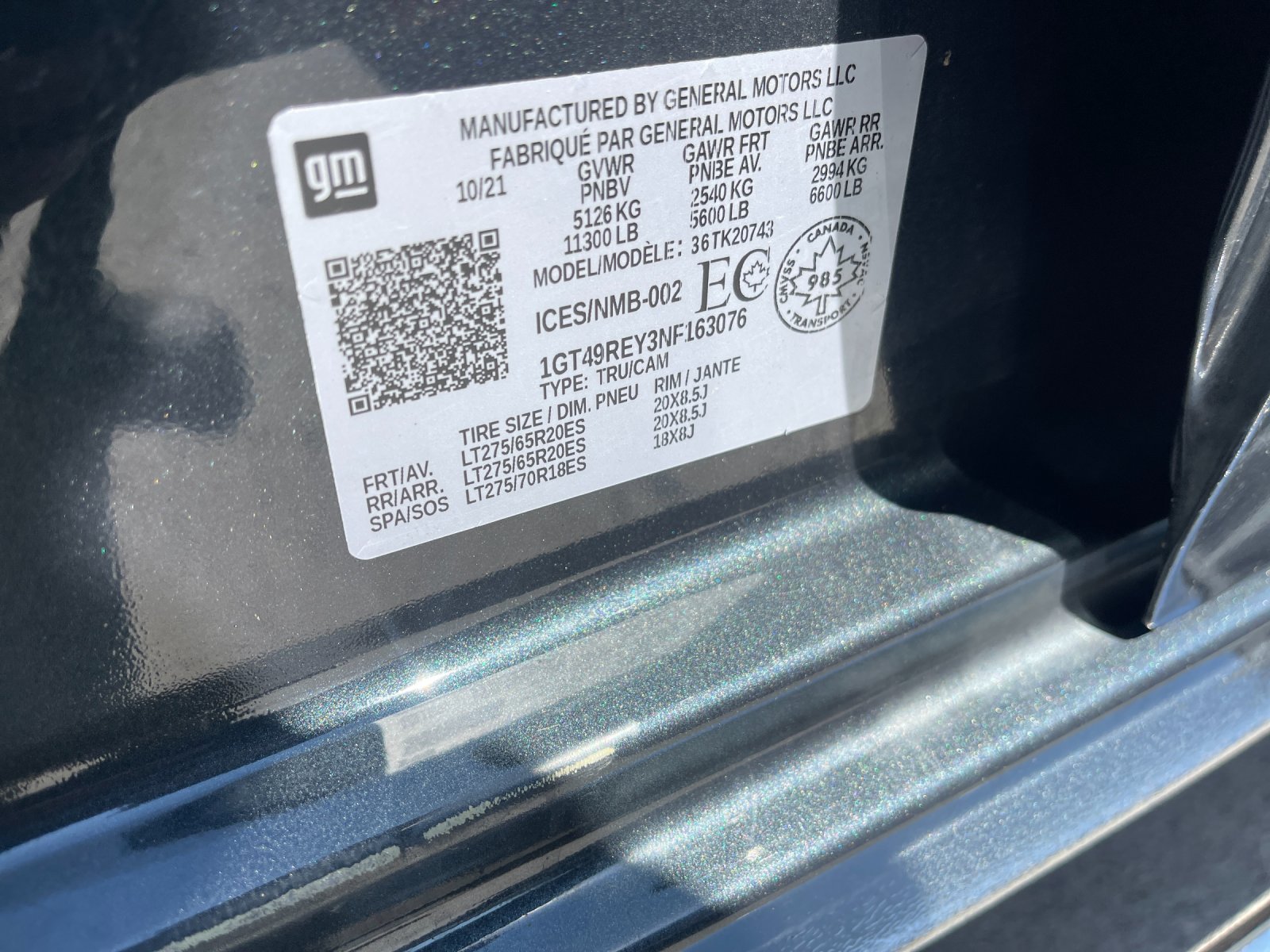 Used 2022 Green GMC Denali image 36