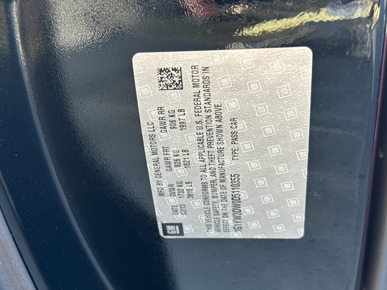 Used 2013 Black Chevrolet Grand Sport image 25