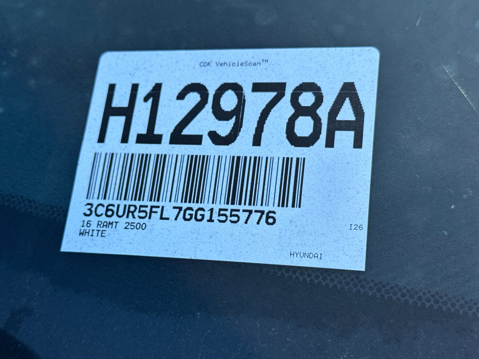 Used 2016 White Ram Laramie image 2