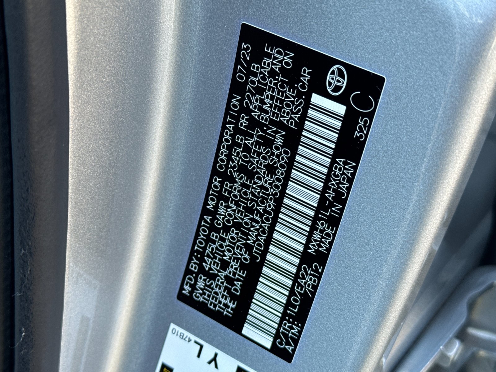 Used 2023 Silver Toyota XSE image 27