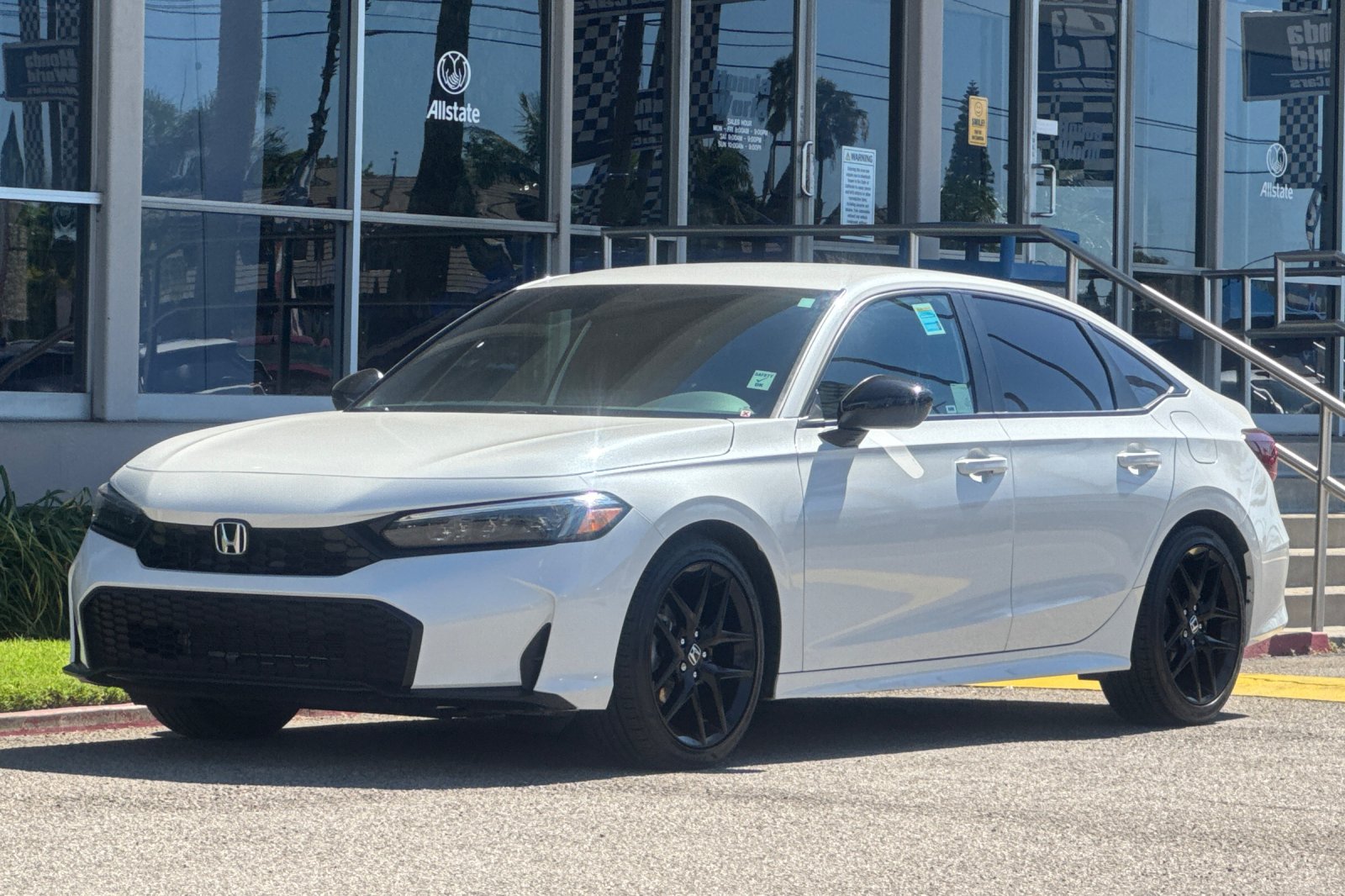 Certified Used 2026 Platinum White Pearl Honda 2WD SPORT image 8