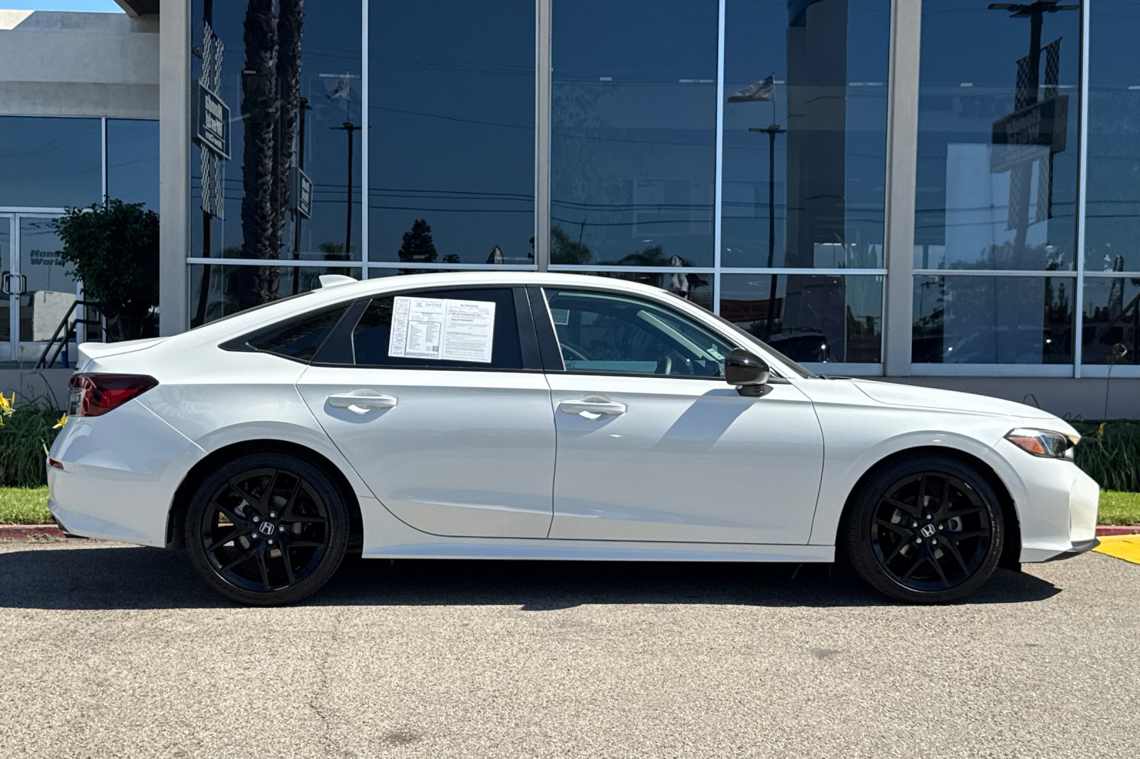 Certified Used 2026 Platinum White Pearl Honda 2WD SPORT image 3