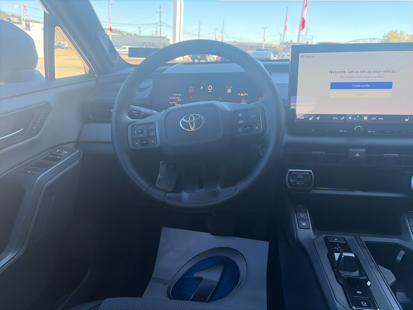 New 2026 Black Toyota XSE image 16