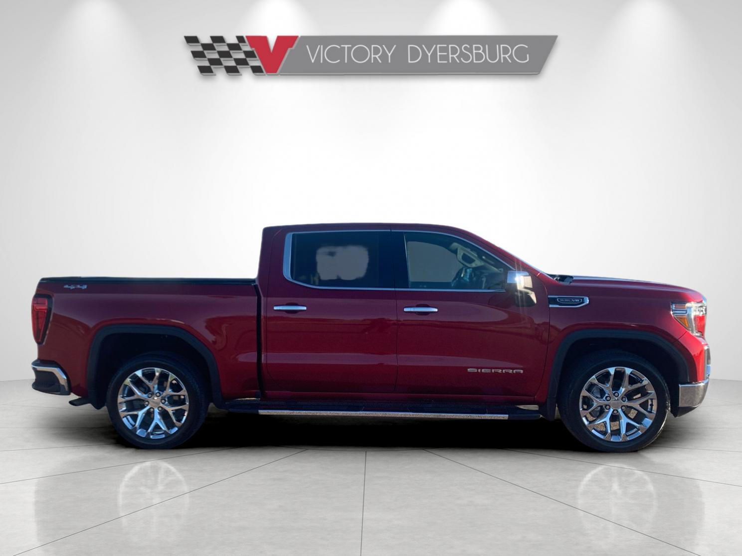Used 2021 Red GMC SLT image 3