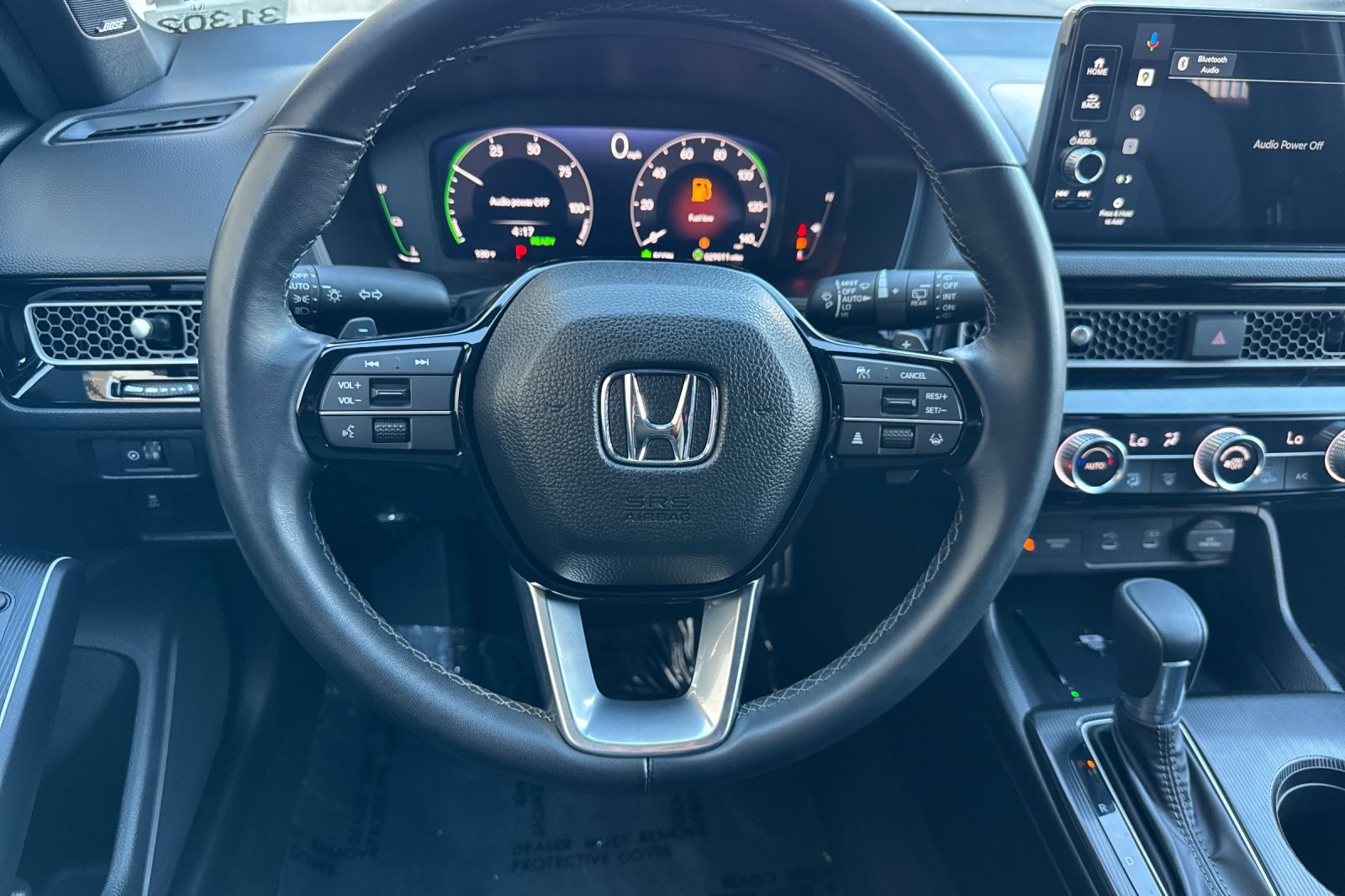 Certified Used 2025 Platinum White Pearl Honda Sport Touring Hybrid image 14
