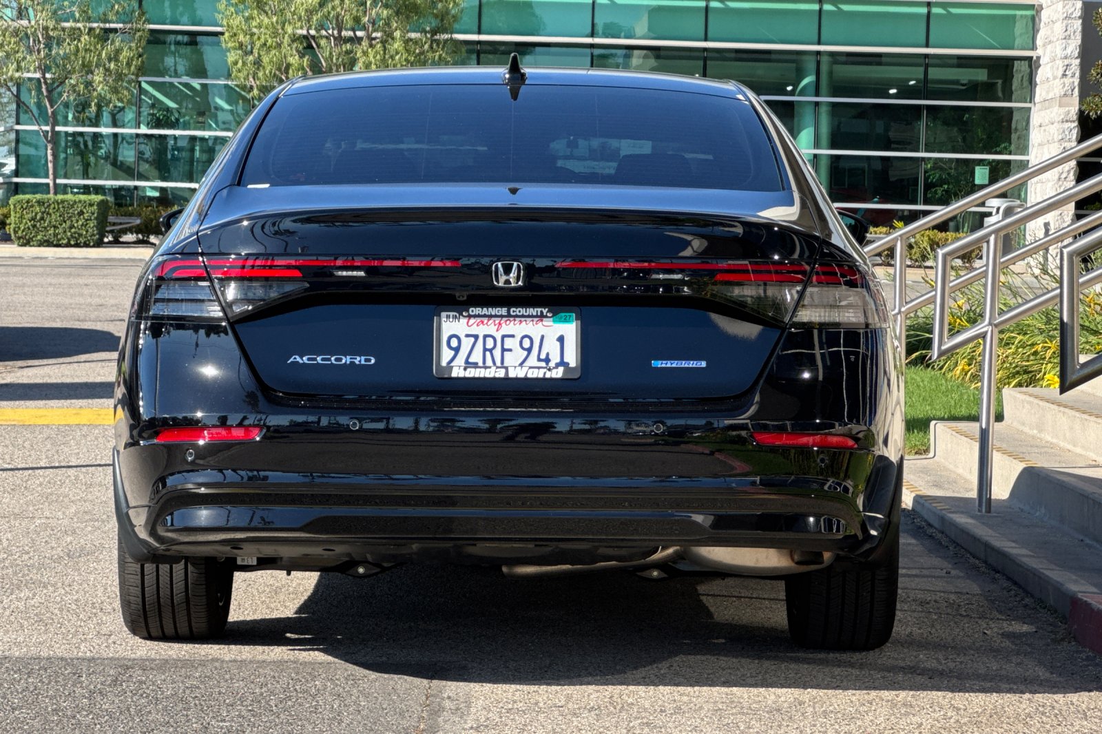 Certified Used 2026 Crystal Black Pearl Honda EX-L Hybrid image 5